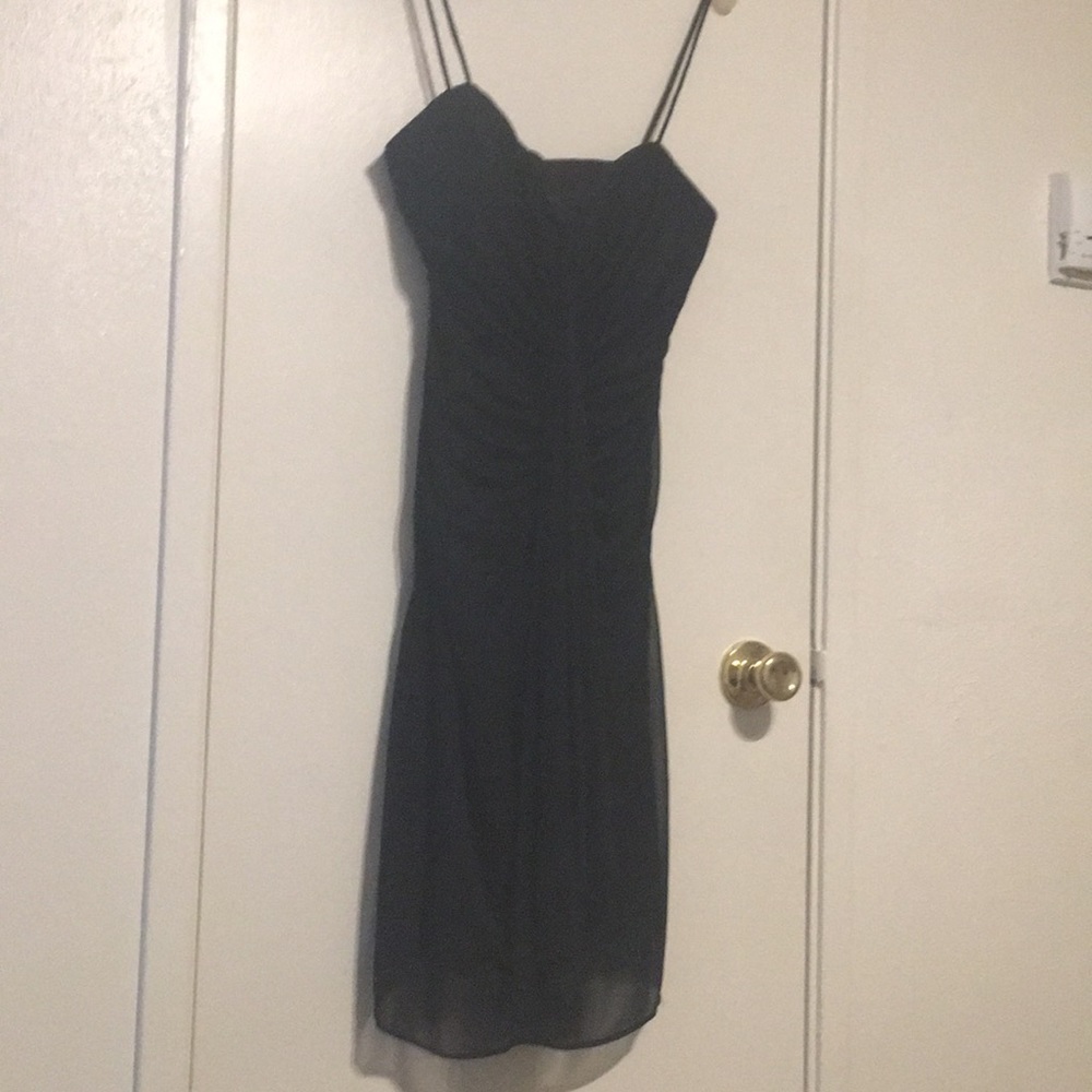 Black event dress